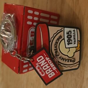 HEB Brand Shop Creamy Creations Ice Cream Keychain